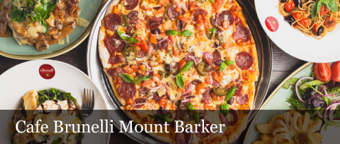 Cafe Brunelli Pizza Burgers More Pickup Delivery Mount Barker